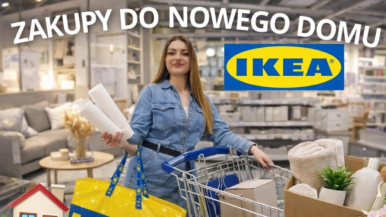 VLOG: JEDZIEMY NA ZAKUPY DO NOWEGO DOMU DO IKEA ! 🏡🛒