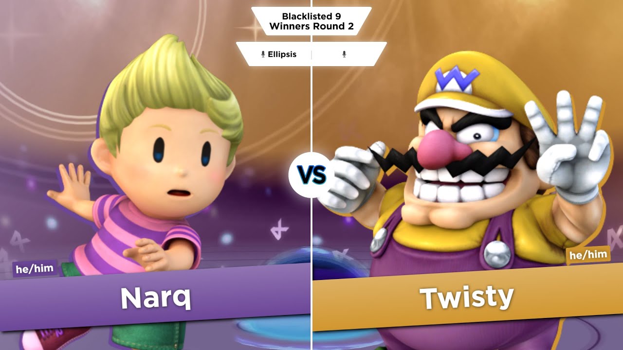 Blacklisted 9 WR2 - Narq (Lucas) vs Twisty (Wario)