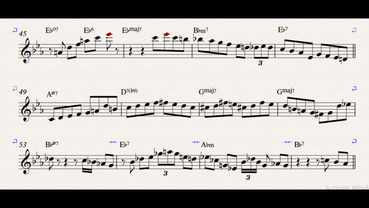 Tom Harrell on U.M.M.G Transcription