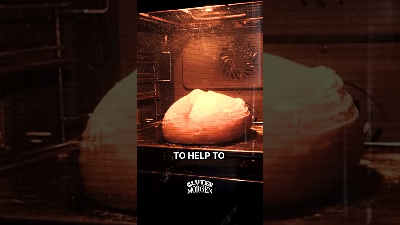 This is the reason why creating steam while baking bread is super important! 🤓