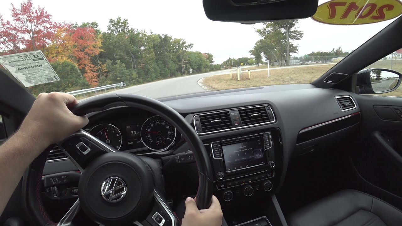 Обзор Volkswagen Jetta GLI Autobahn Руководство по эксплуатации P.O.V 2017 года
