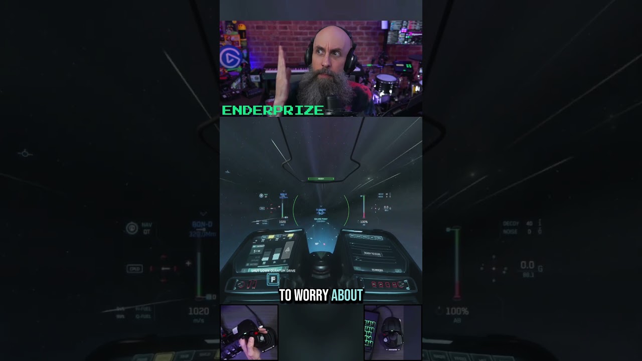 Why I prefer Tobii eye tracking￼ #starcitizen #gaming #streamer #tipsandtricks