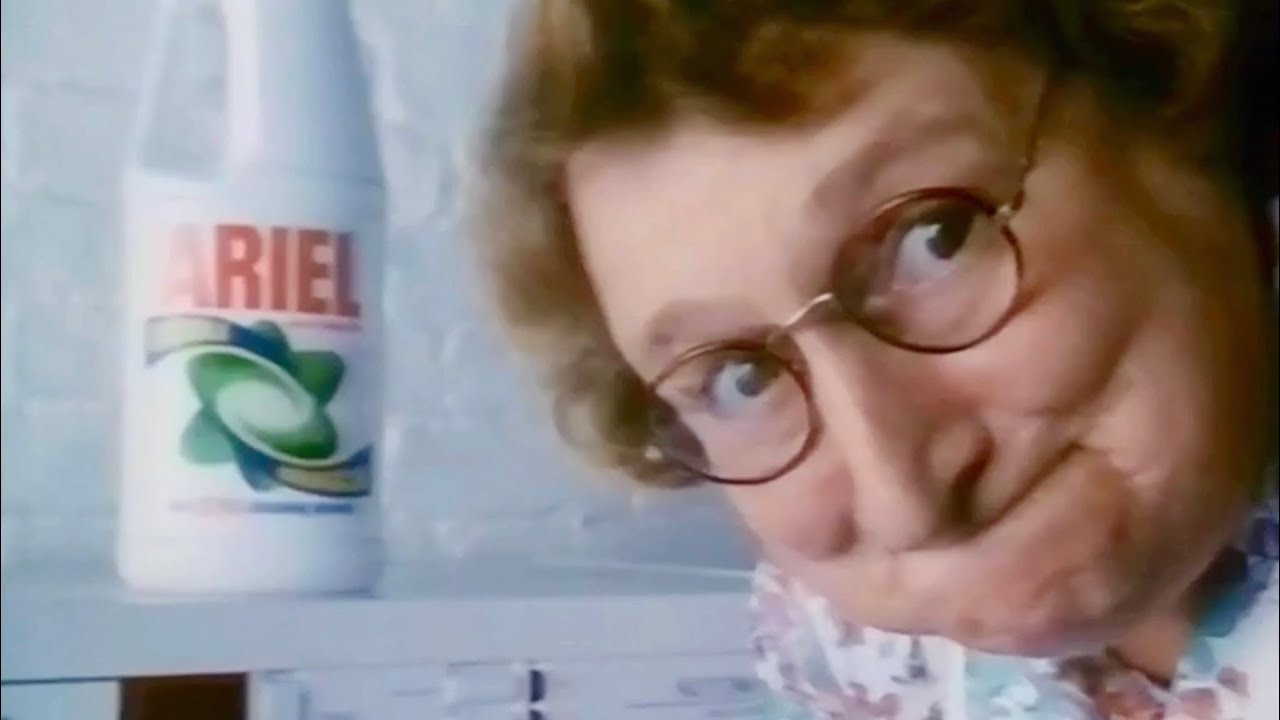 1990-1991: Ariel Automatic Liquid [Vera The School Dinner Lady]