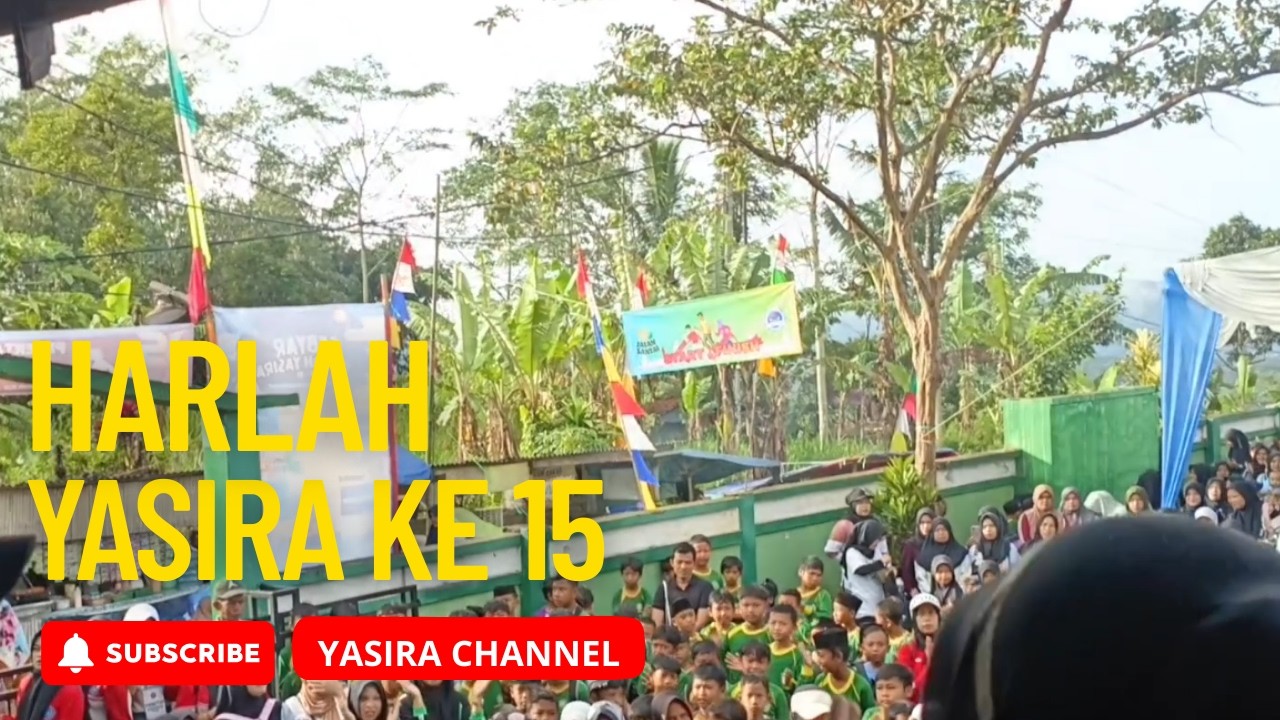 KEMERIAHAN PENSI DAN KREASI || HARLAH YASIRA KE 15