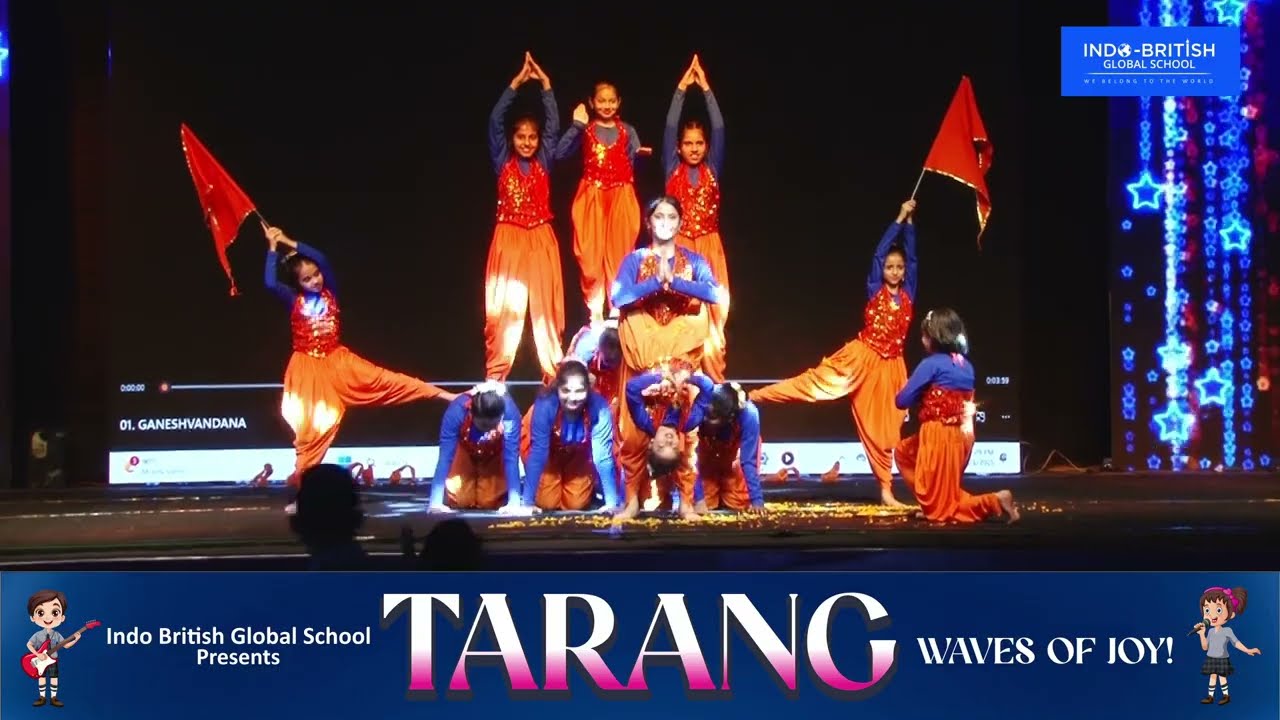 Ganesh Vandana Dance Performance | Annual Function | Indo British Global School, Phursungi