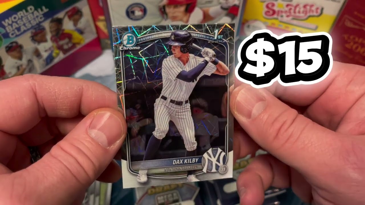 2025 Bowman Draft Megabox #boxopening #baseballcards #bowmanchrome #draftpicks 