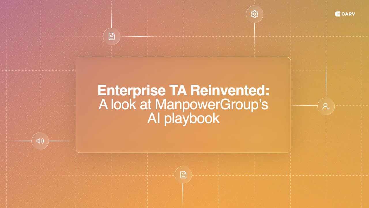 Inside ManpowerGroup’s AI Playbook for Enterprise Talent Acquisition