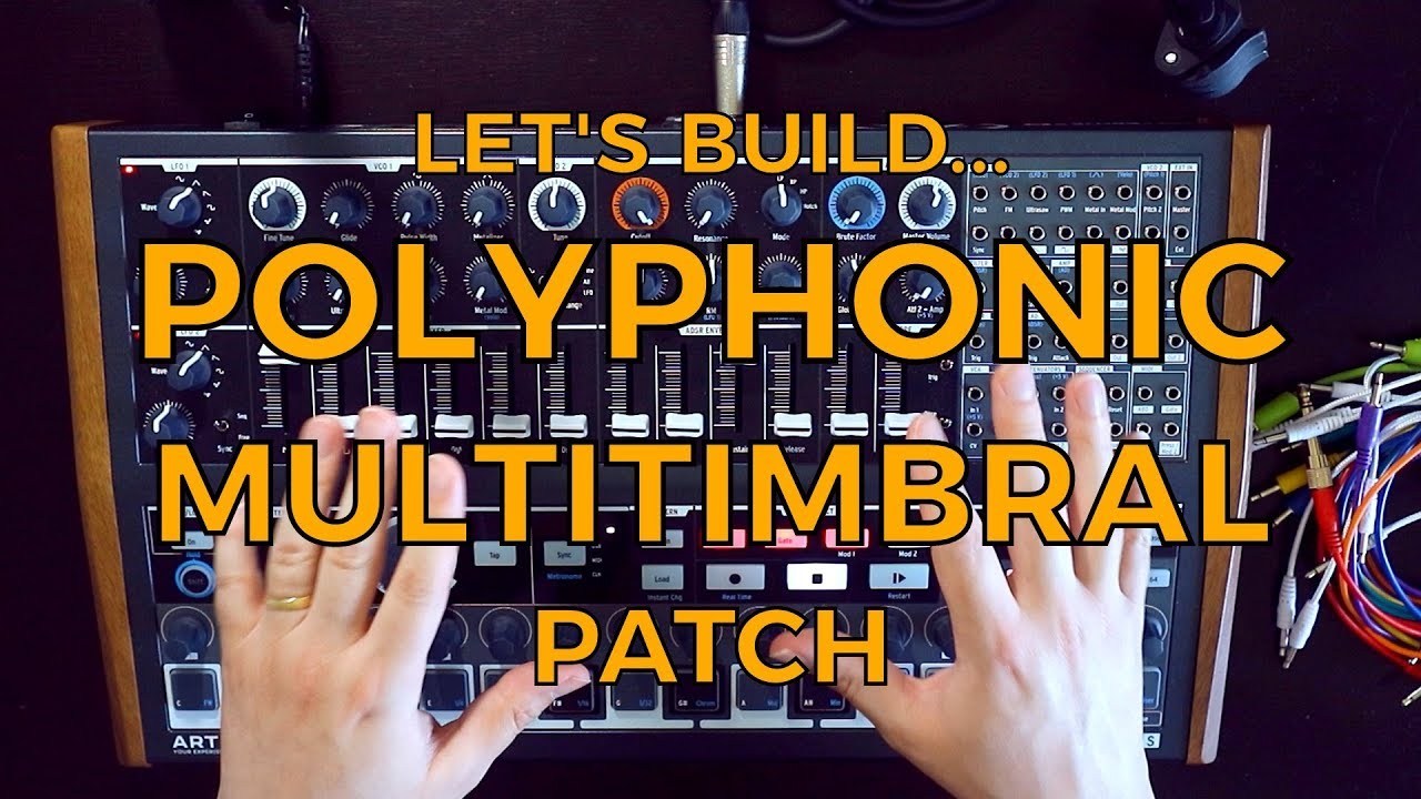 Arturia Minibrute 2S - Let's Build a... Polyphonic Multitimbral Patch