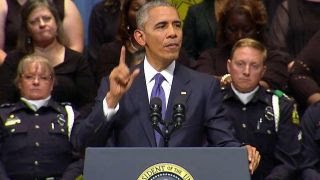 How well is Obama handling the racial divide?
