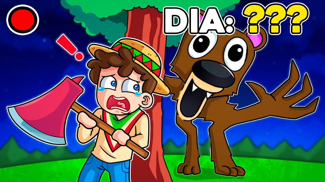&iexcl;SOBREVIV&Iacute; 99 dias con SUSCRIPTORES! 💀🦌 SILVIOGAMER en 99 Noches en el Bosque 🔴 DIRECTO
