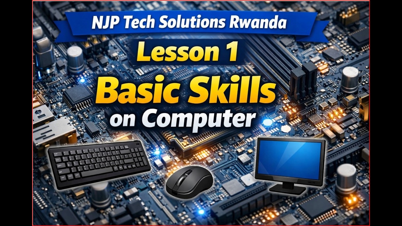 Lesson 1  Basic Skills on Computer 💻🎓