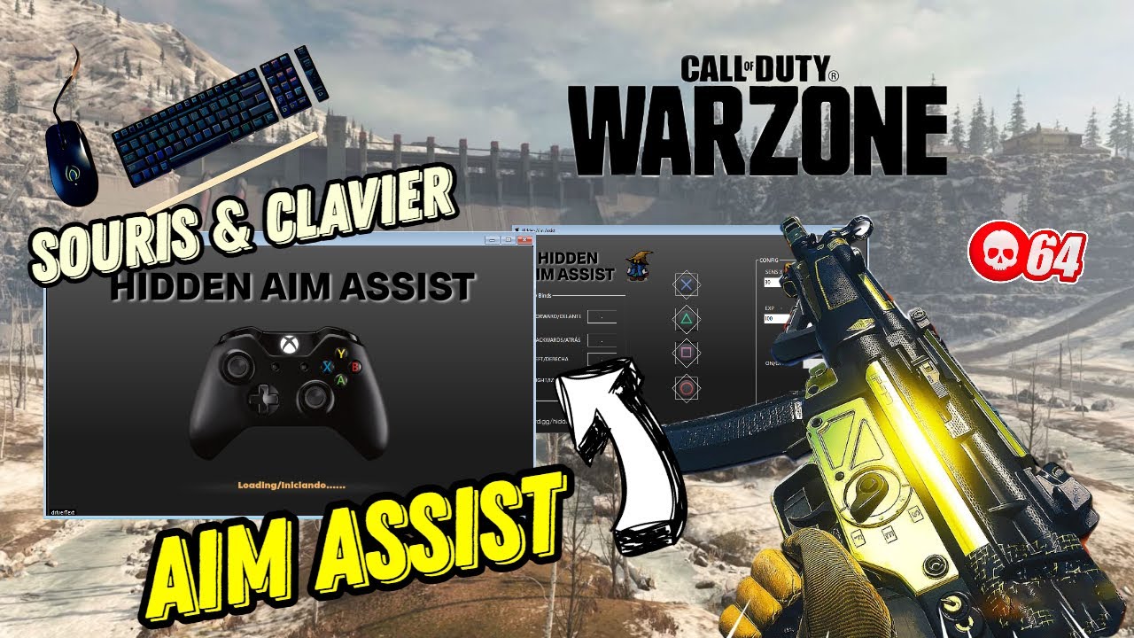 Comment avoir AIM ASSIST au CLAVIER et SOURIS sur COD Warzone | 2025