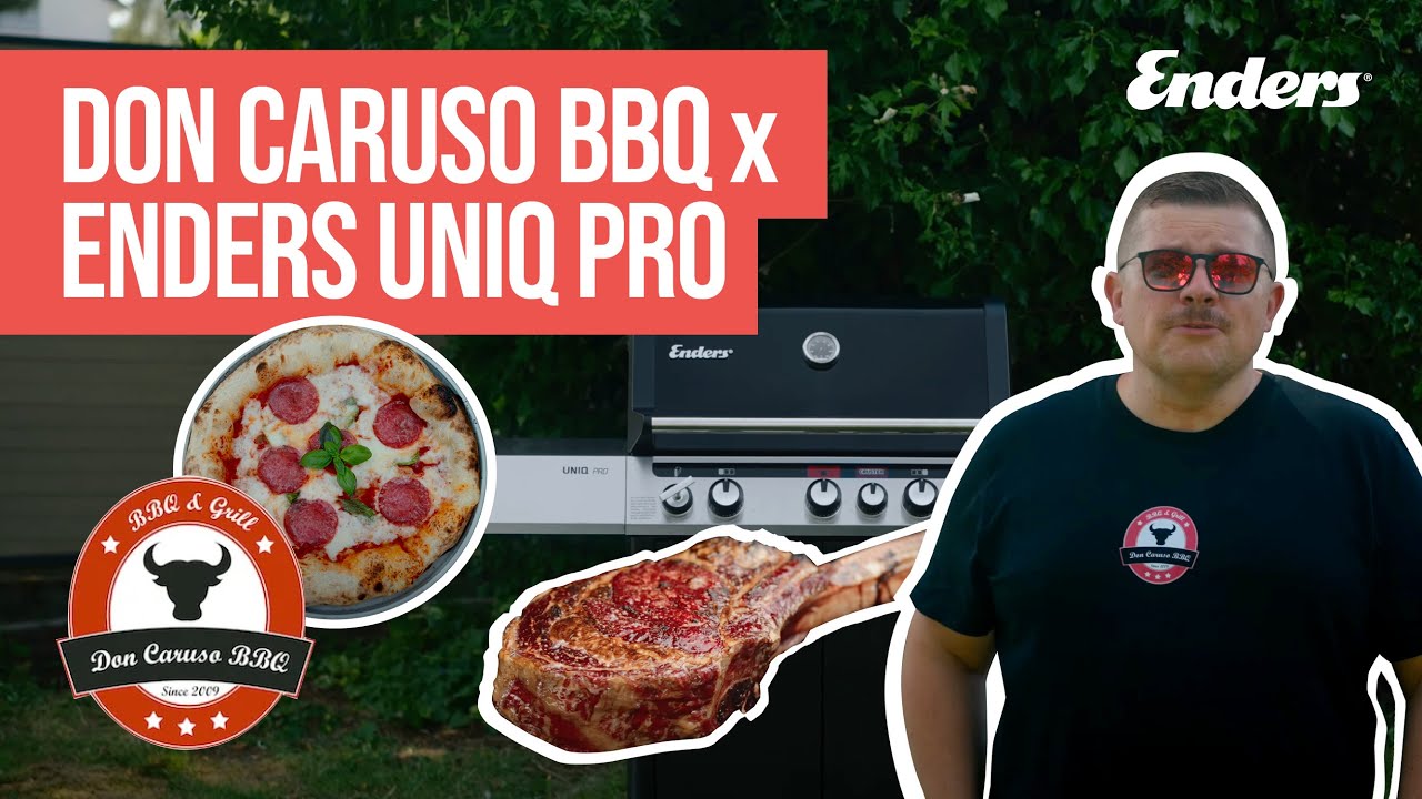 Don Caruso BBQ x Enders Uniq Pro Gas Grill