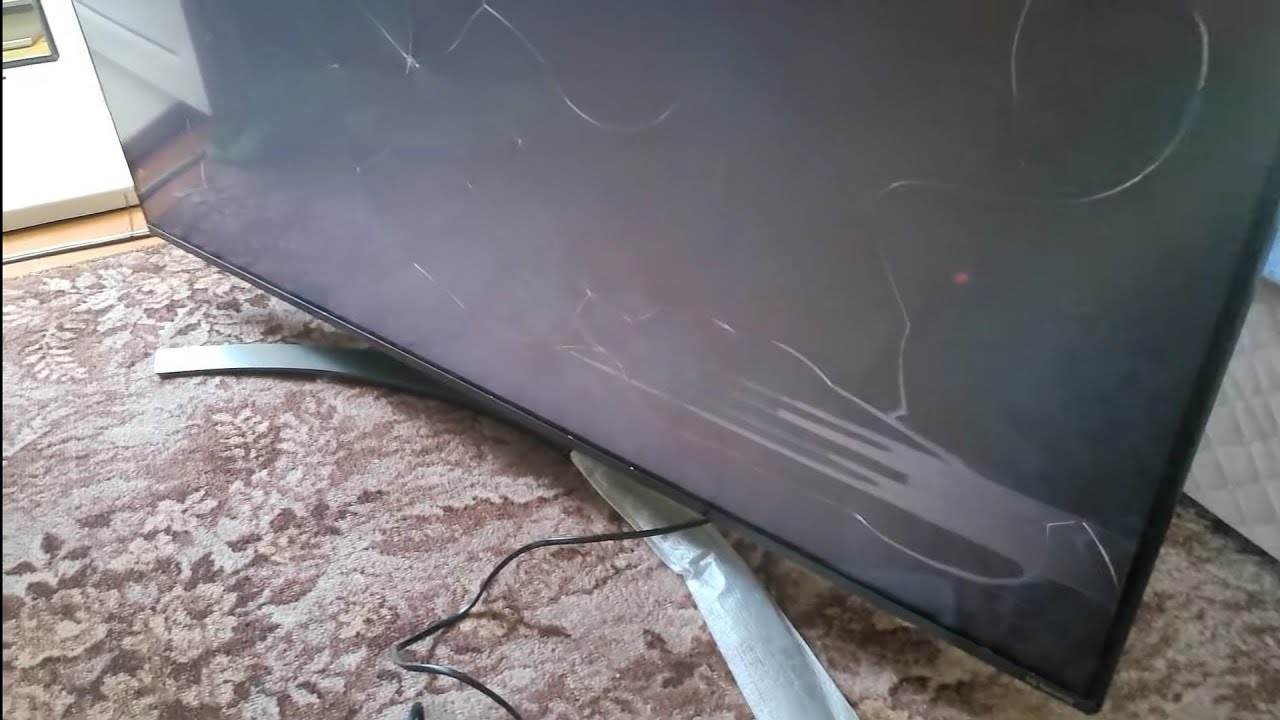 Разбитый LG nanocell 49sm8200pla с помойки - что-же с ним будет дальше...