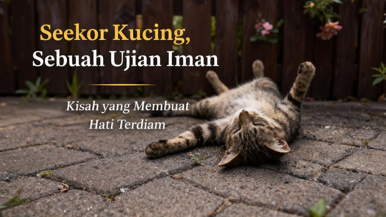 Seekor Kucing, Sebuah Ujian Iman — Kisah yang Membuat Hati Terdiam