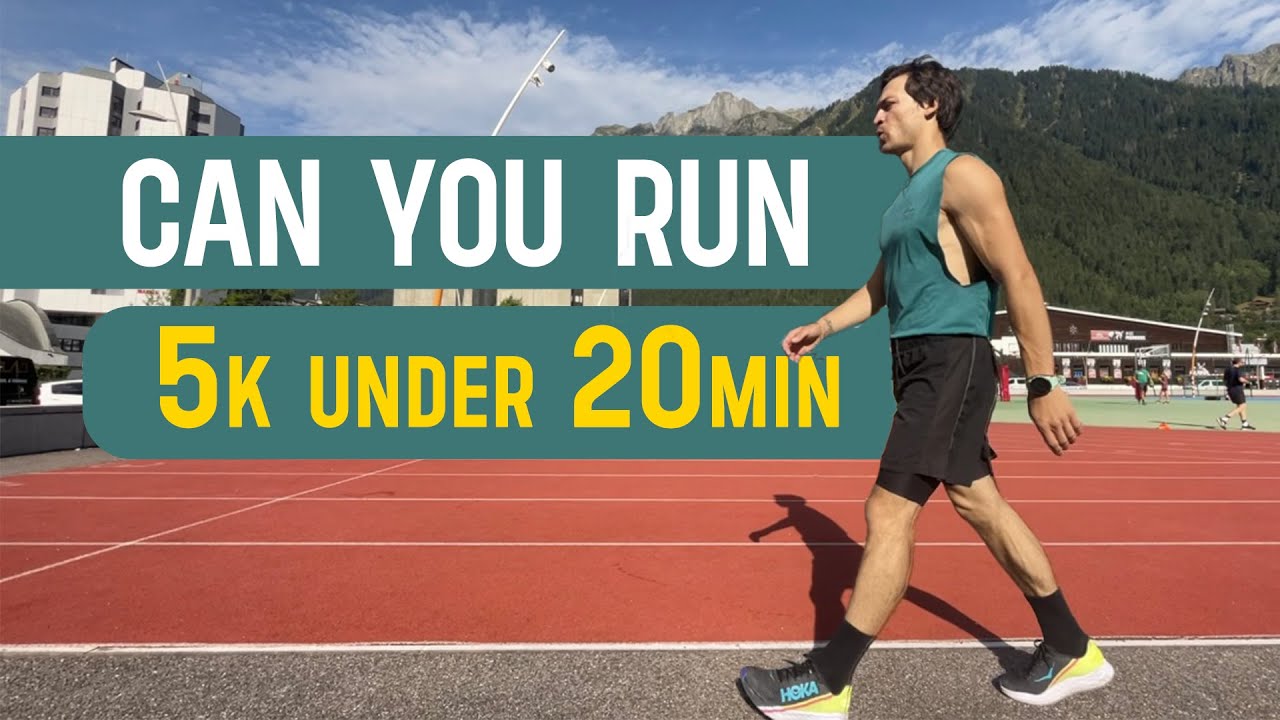 How I RAN 5km in under 20 minutes | 5000m run PR - 18:26