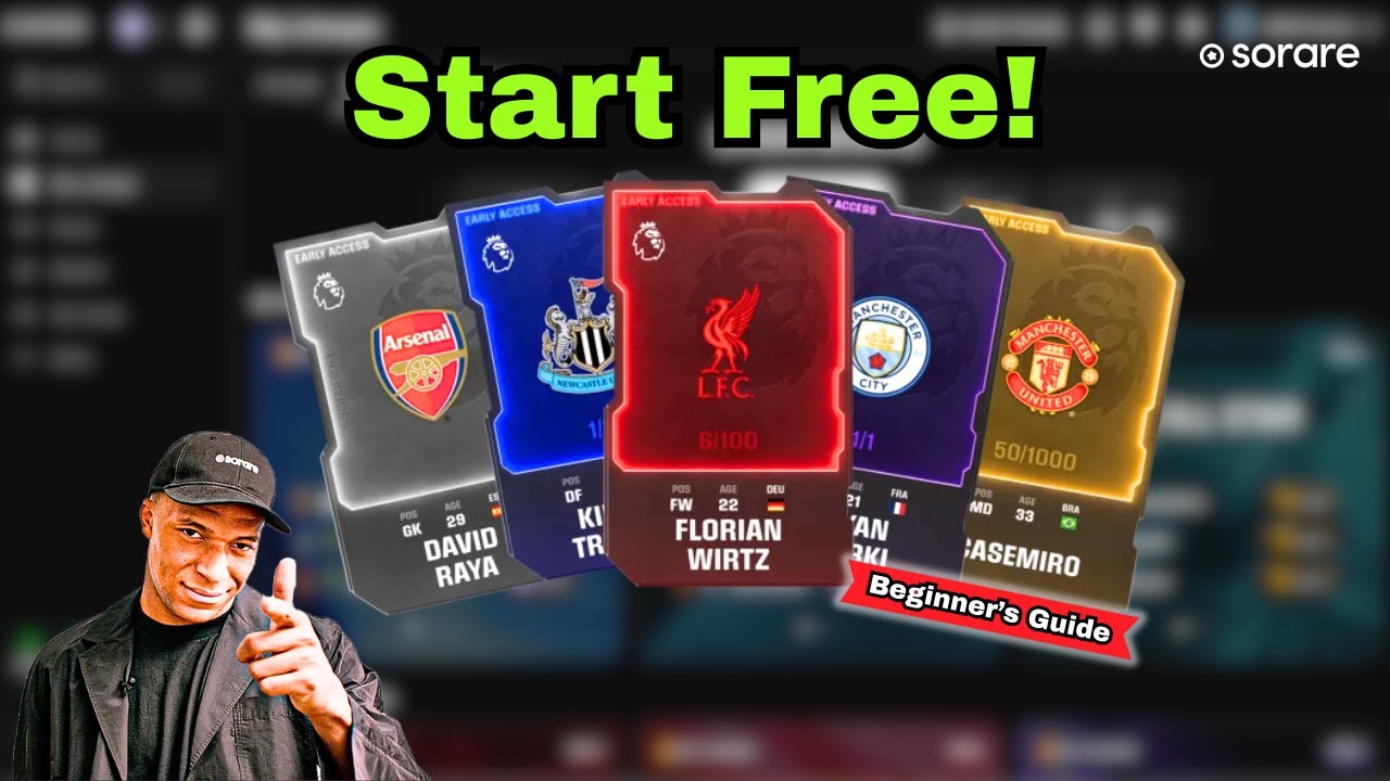 Sorare Beginner&rsquo;s Guide 2025 &ndash; How to Start Playing for FREE!