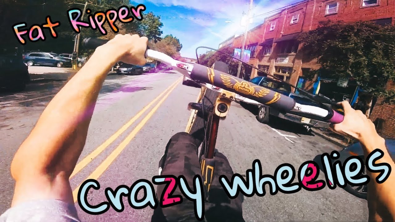In traffic with the SE PK Fat Ripper