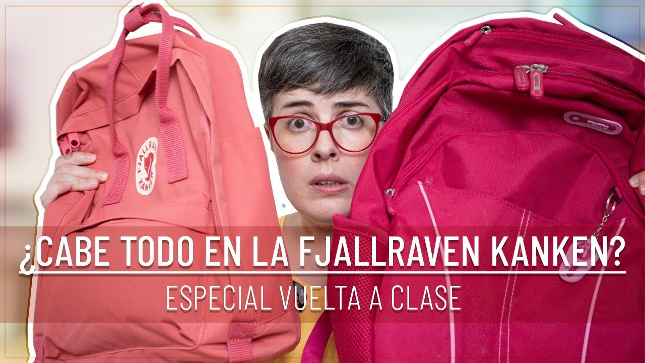 ¿Qué cabe en mi FJALLRAVEN KANKEN?  I ¿QUÉ HAY EN MI MOCHILA? I ESPECIAL Vuelta AL COLE