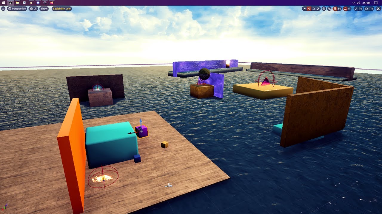 Making the first level of my physics based platformer game