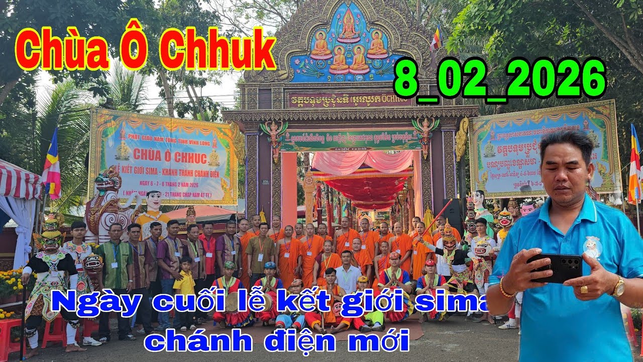 ✅Chùa ô chúc lễ kết giới si ma chánh điện mới/ngày cuối quá đông Phật tử đến tham dự lễ/STtv 