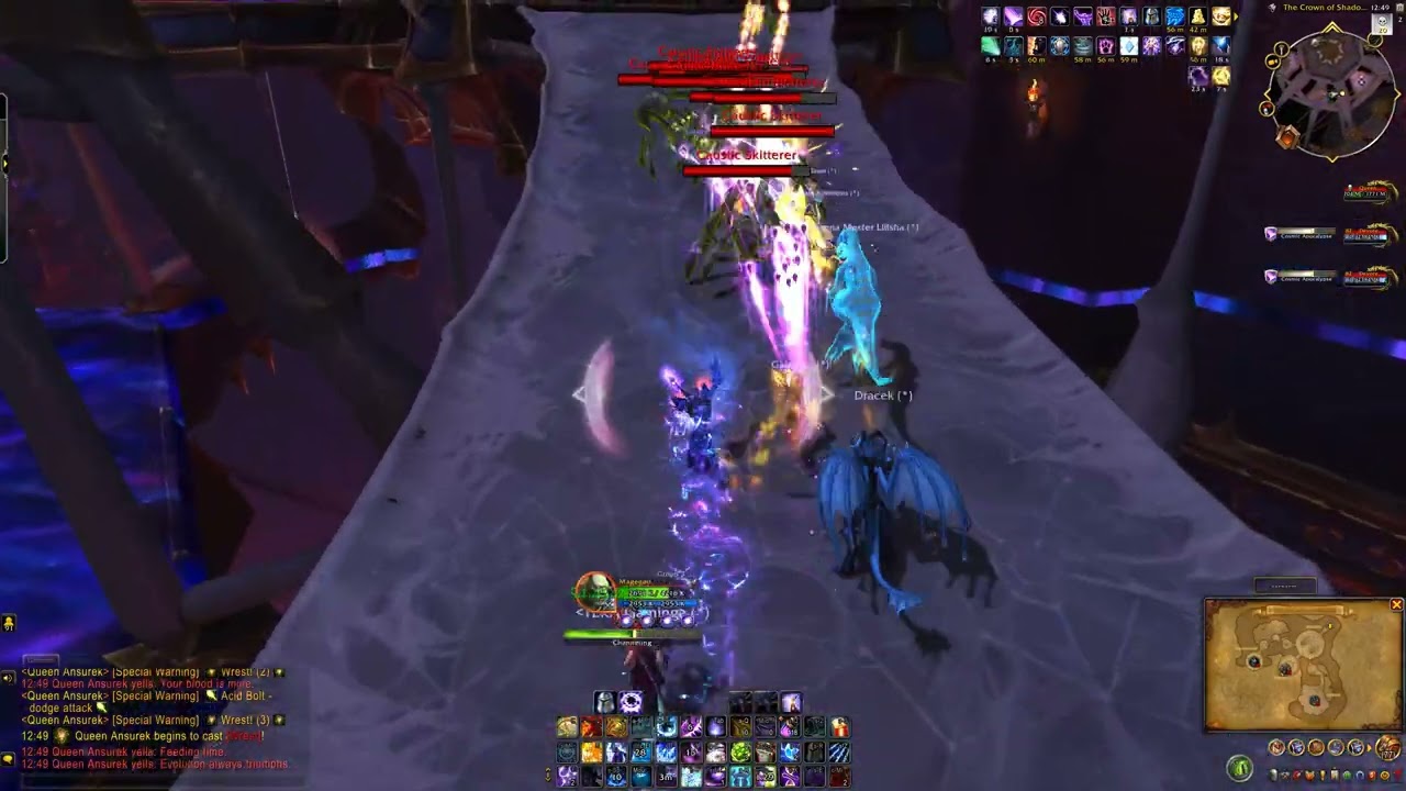 Queen Ansurek Normal | Spellslinger Arcane Mage | NO LOOT | No DPS meter