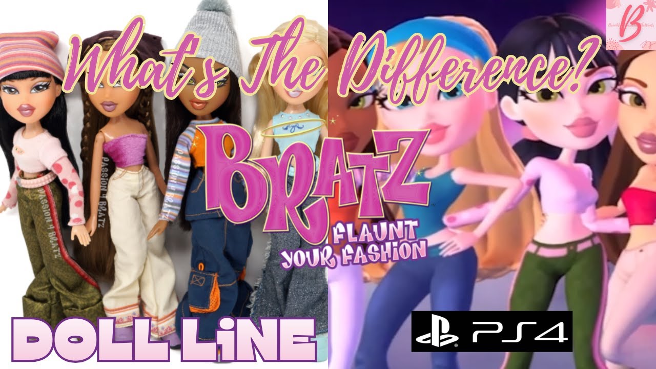 The Difference Between...Bratz: Flaunt Your Fashion Dolls & PS4 Fashion Lines! - *BDoesWhatSheWants*