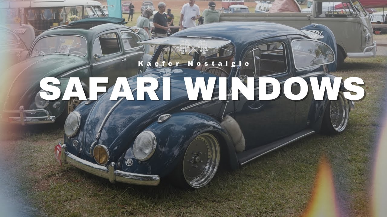 Installing Front & Rear Safari Windows on My 1960 VW Bug  | Kaefer Nostalgie Pop-Outs - Part 1