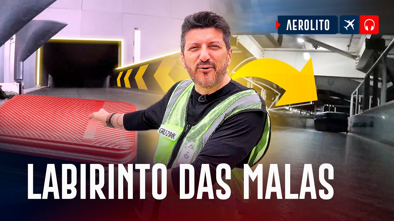Como as BAGAGENS Chegam At&eacute; o Avi&atilde;o? | EP. 1041