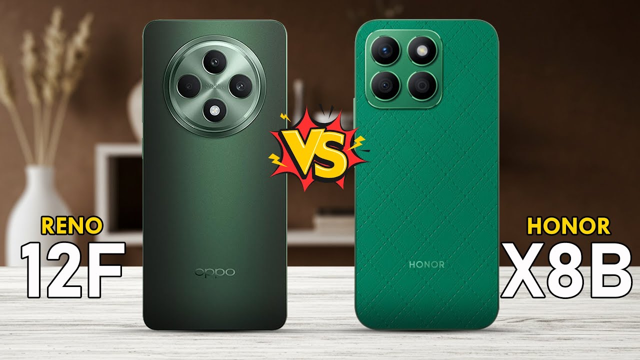 Oppo Reno 12 F 4G vs Honor X8B
