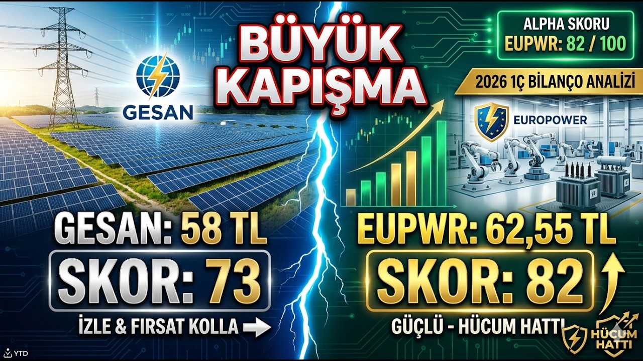 Gesan mı, Europwer mı? ⚡ 2026 1&Ccedil; Bilan&ccedil;o ve Dev Enerji Analizi!