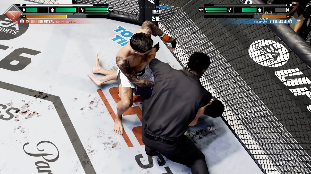 FIRST UFC 6 KNOCKOUT!!!