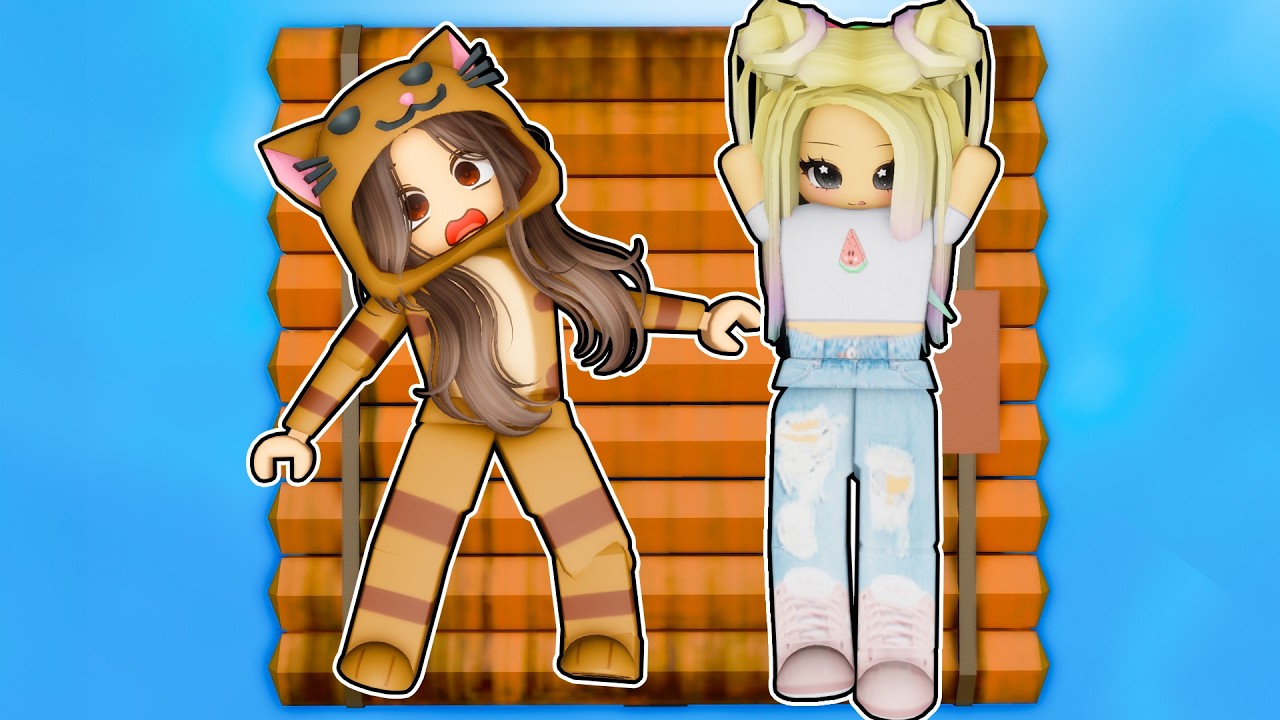 ATRAPADAS en el MAR en Brookhaven Roblox con Mandarina