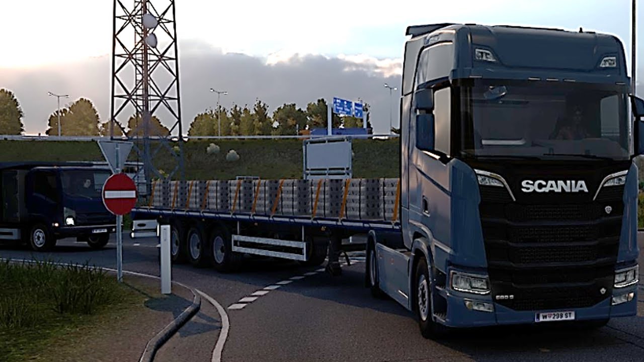 SCANA Delivery Aluminum Ingots (23t)I Euro Truck Simulator 2#est1