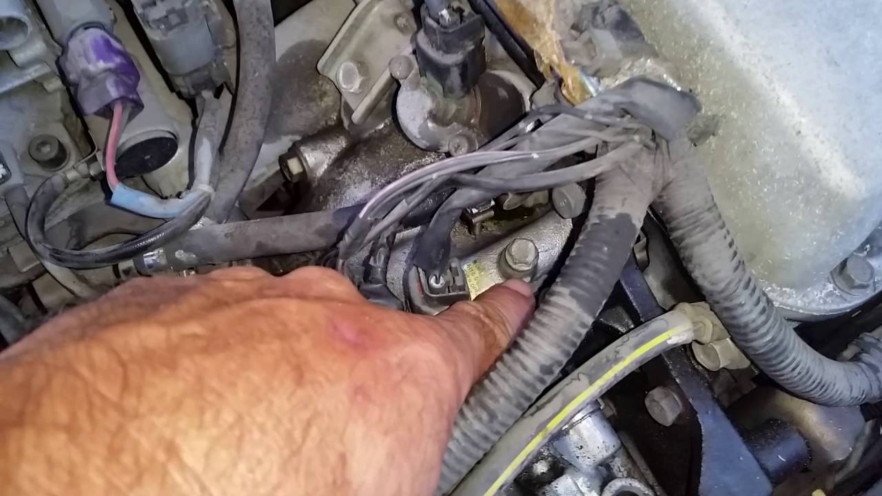 97 NISSAN COOLANT BLEED1