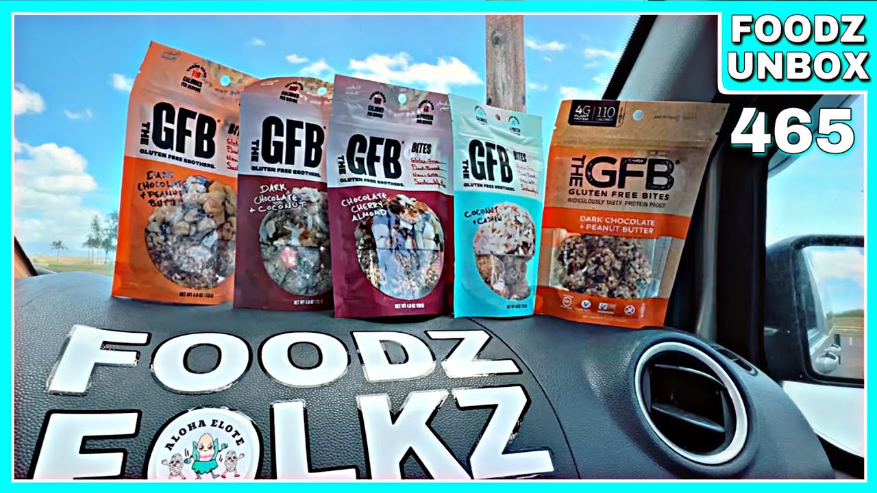 Reviewing 5 GFB Bites - Foodz Unbox 465