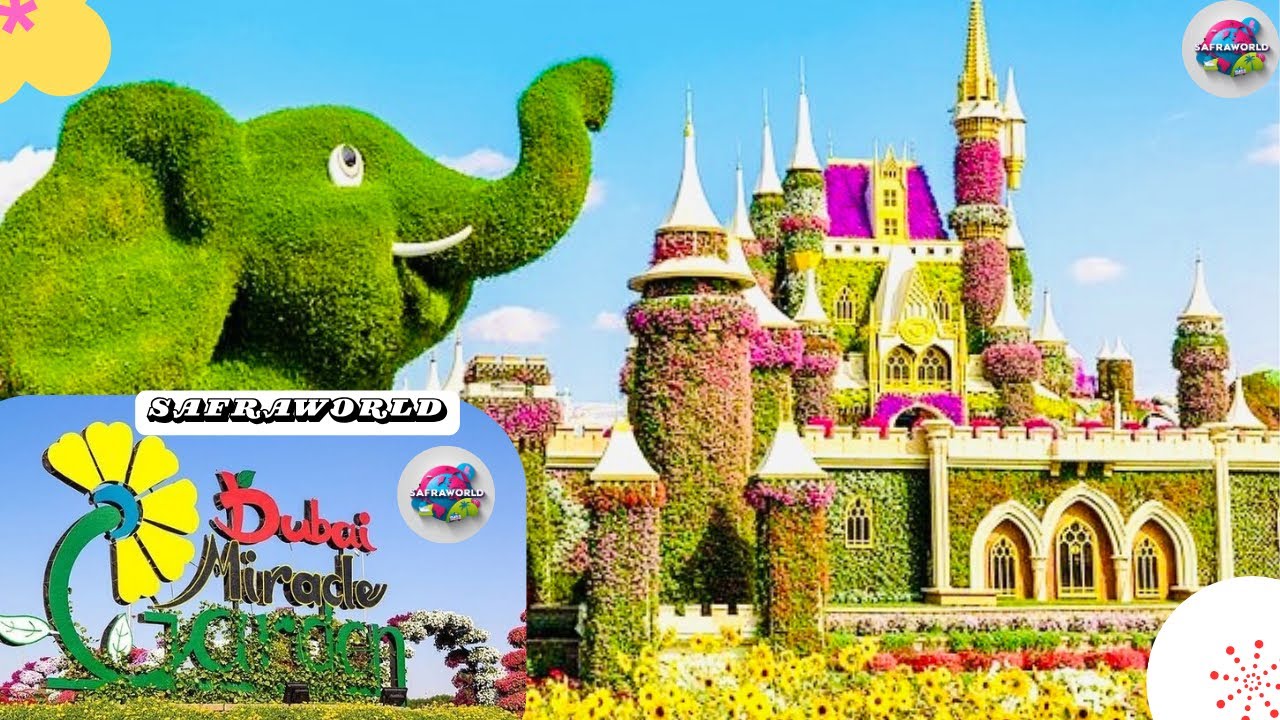 Epic Floral Creations You Must See! Stunning Views At Dubai Miracle Garden 2025 | SafraWorld