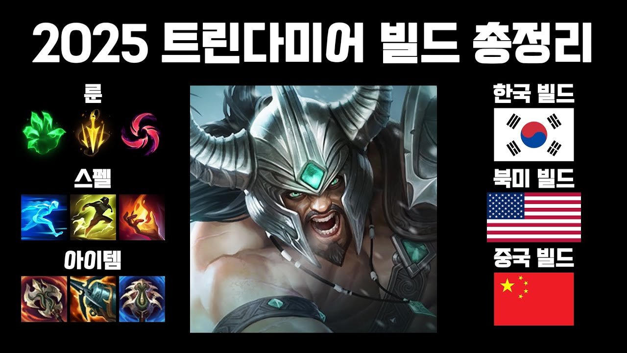 2025 트린다미어 빌드 총정리