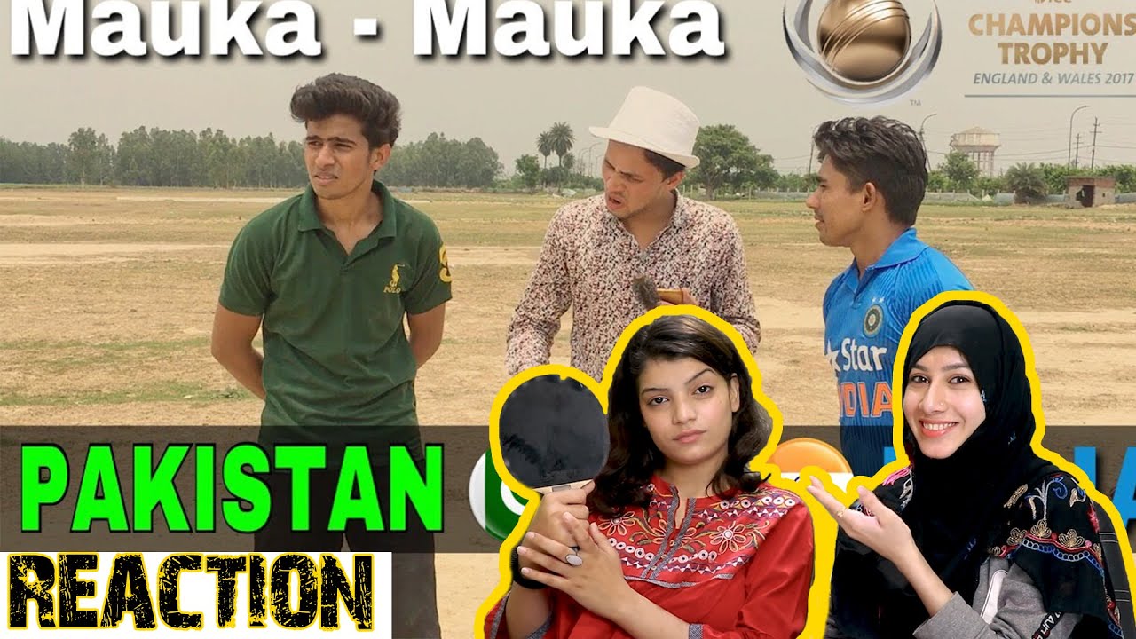 Mauka Mauka REACTION  | India vs Pakistan | Champions Trophy Round2Hell | R2H | ACHA SORRY REACTION