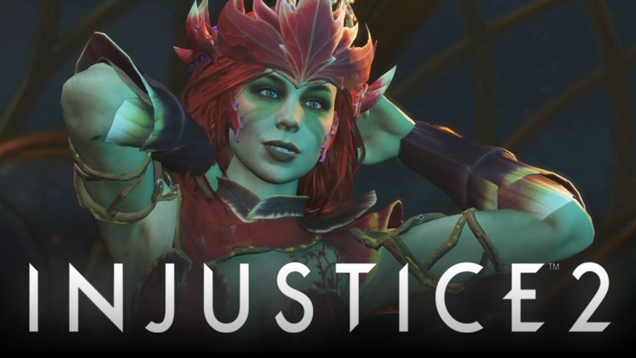 Injustice 2: New Swamp Thing Gameplay Vs Poison Ivy w/ Fully Customized & Epic Gear (Injustice 2)