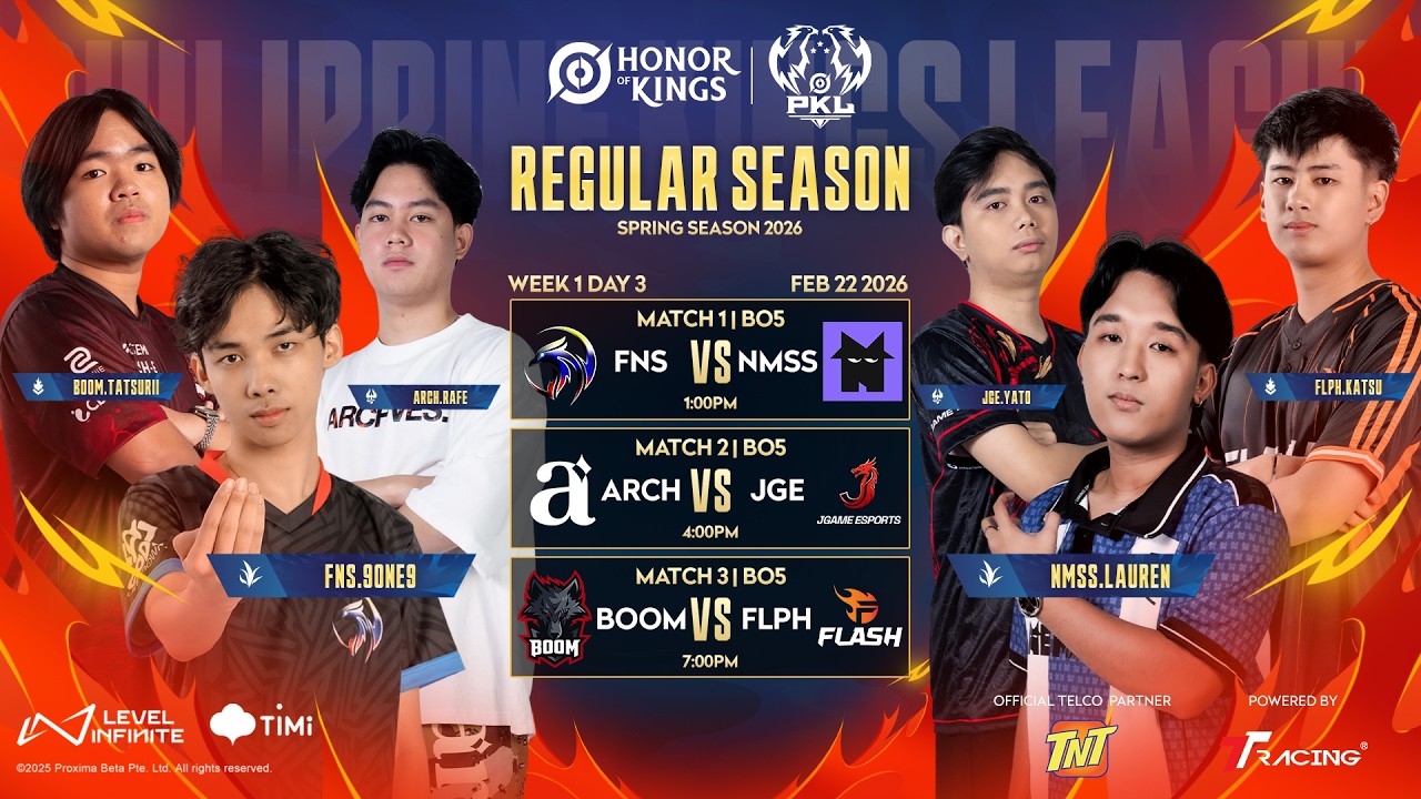 LIVE | PKL Honor of Kings Spring Season 2026 | Regular Season Week 1 - Day 3