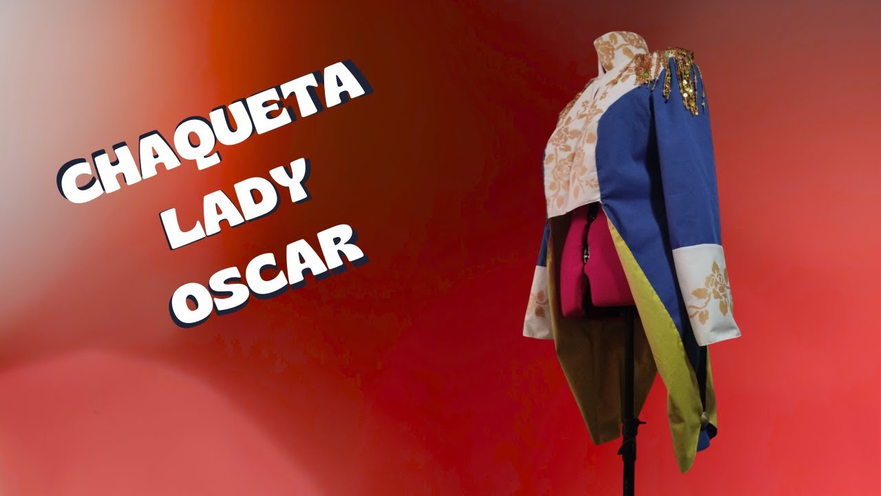 CHAQUETA de LADY OSCAR | Montaje final:  Estarcidos, Mangas, Charreteras y Botones✨