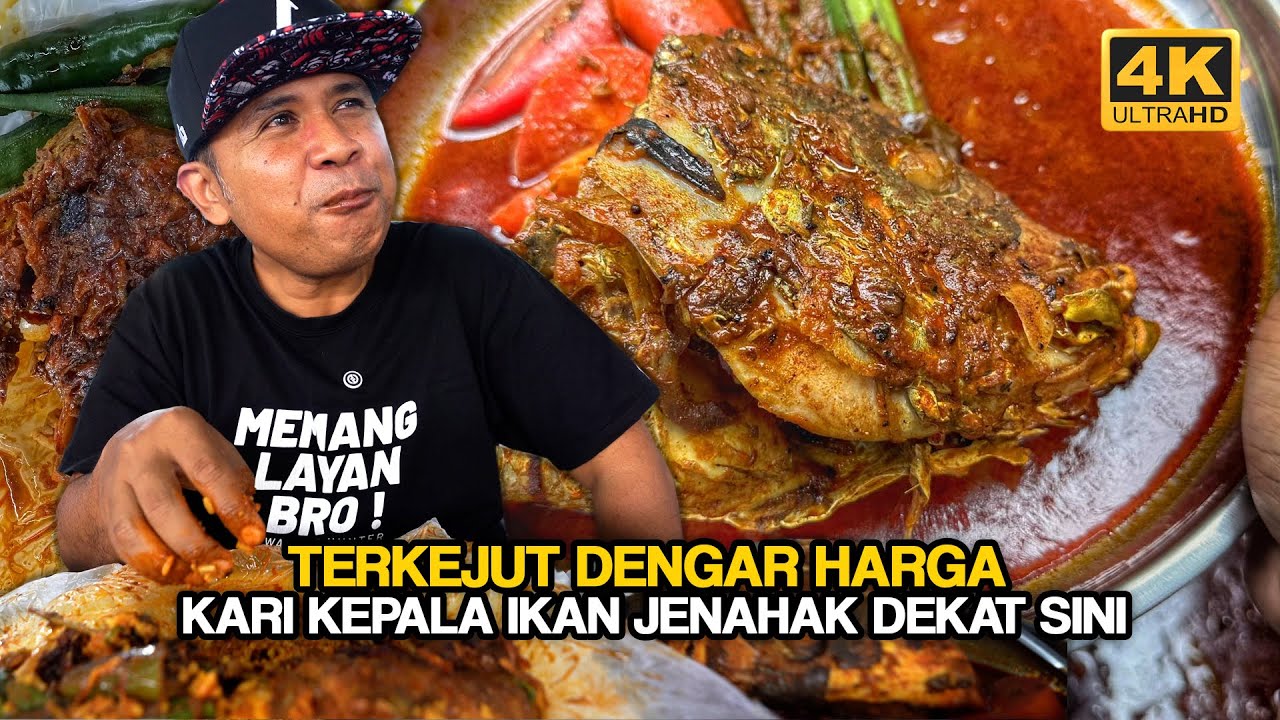 Tak Masuk Akal HARGA KARI KEPALA IKAN Sini, Kedai NASI KANDAR MELAYU Baru Buka Di PUTRAJAYA (4K)
