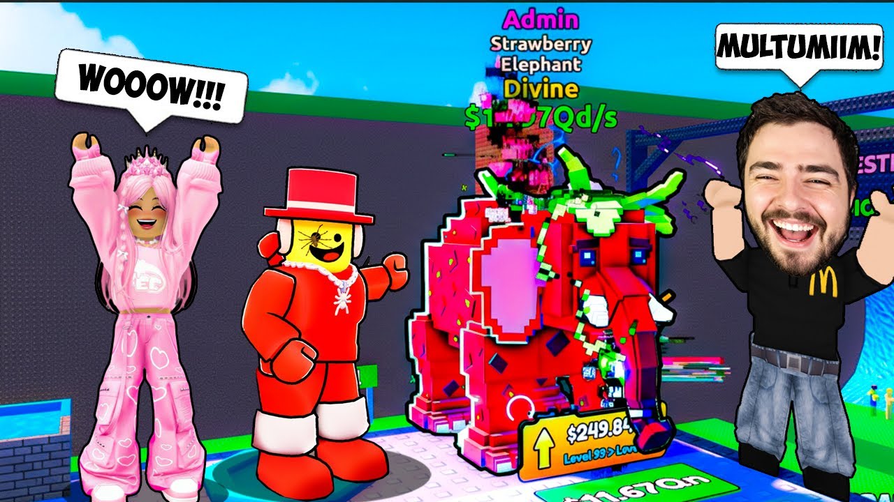 Am PRIMUL Strawberry Elephant Din TSUNAMI BRAINROTS Din ROMANIA!!! *WTF*