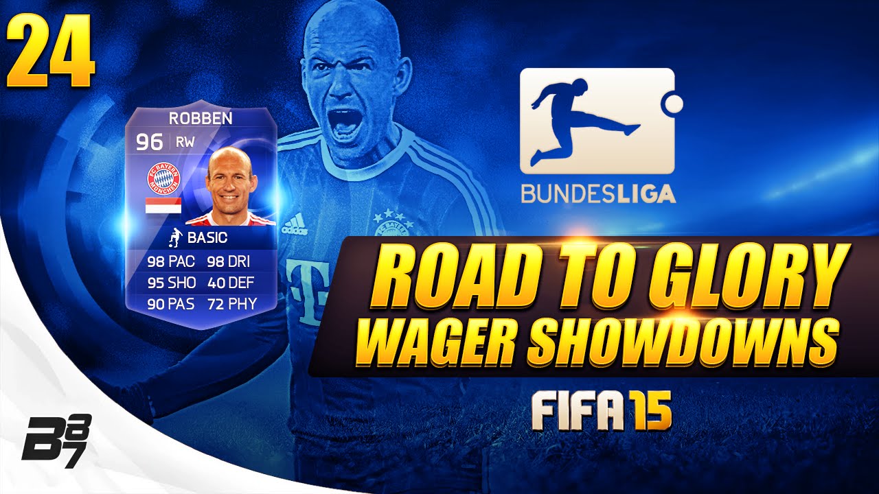 FIFA 15 RTG WAGER MATCHES BUNDESLIGA! TOTY ROBBEN VS MrFujiyoshi720p! #TH