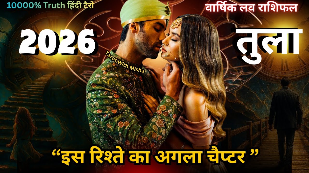 ♥️तुला LIBRA 2026 LOVE RASHIPHAL🌹वार्षिक लव टैरो रीडिंग Yearly Love Prediction TIMELESS HINDI TAROT