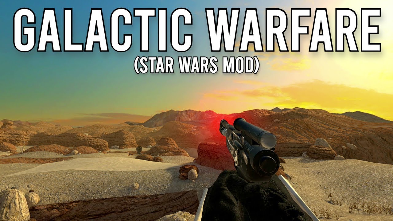 Call of Duty Galactic Warfare in 2023 - Multiplayer Gameplay (STAR WARS MOD)