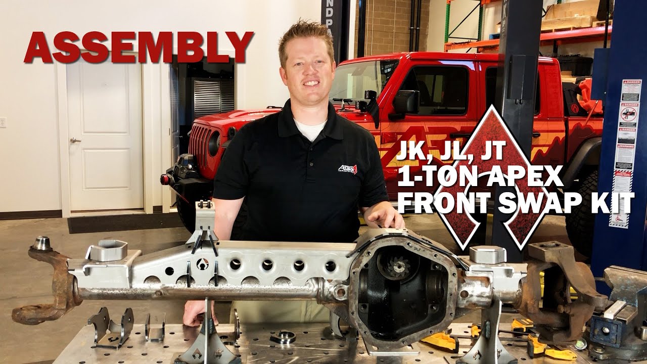JK JL JT 1-TON APEX FRONT SWAP KIT