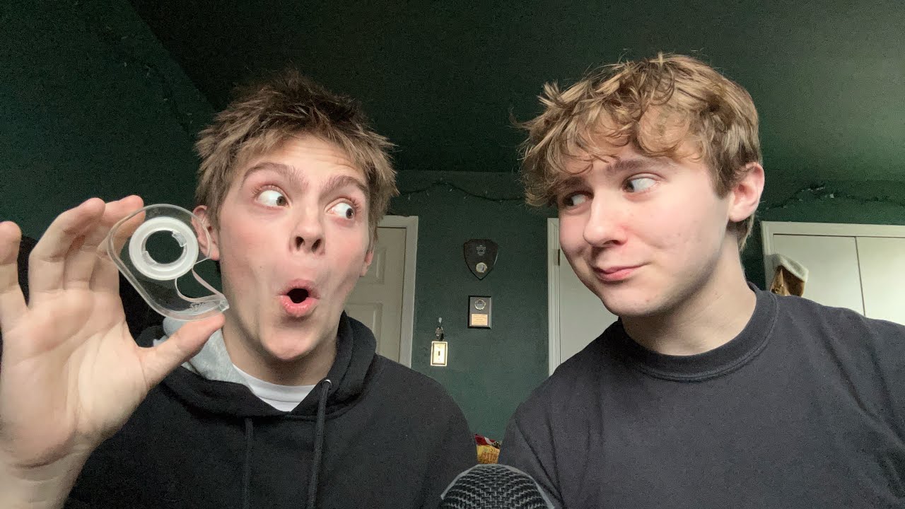 My Friend Tries ASMR For The First Time 