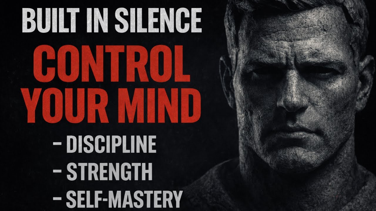 BUILT IN SILENCE | Dark Motivation for Discipline & Mental Strength - listen 3 time this video